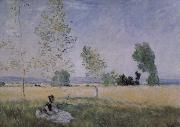 Meadow at Bezons, Claude Monet